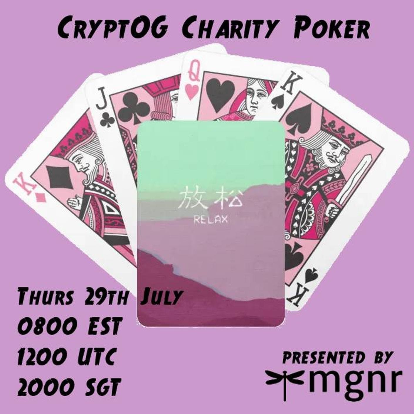 Will Tom Dwan make it to the final table of the CryptOG Charity Poker Tournament?