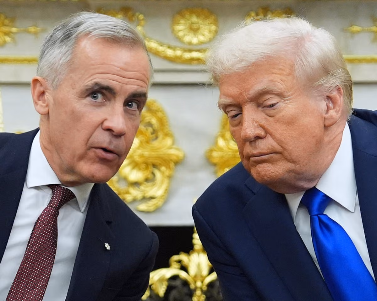 Trump meets with Mark Carney by which date?