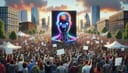 We will see a 100k person anti-AI protest before 2030