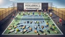 Pickleball tournament uses variable paddle rules for mixed doubles