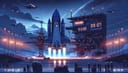 When will be the first crewed flight of the Lanyue?
