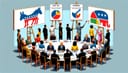 Which party will win the Presidency? Will there be a US recession between 2025 and 2028 (inclusive)?