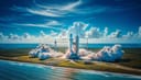 When will Starship launch from Florida for the first time?