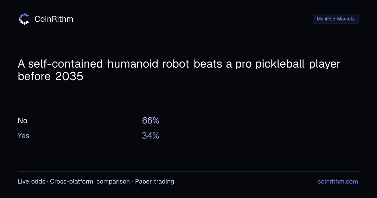 A self-contained humanoid robot beats a pro pickleball player before ...